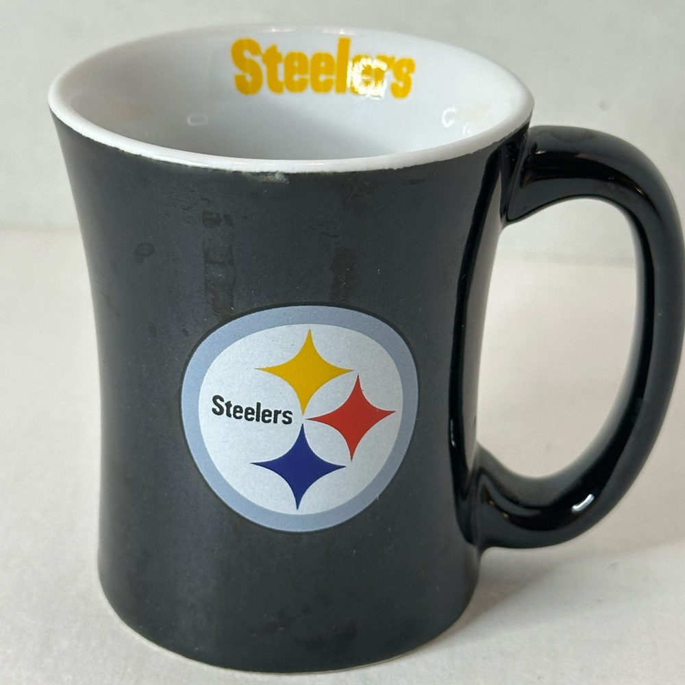 3oz NFL Pittsburgh Steelers Espresso Ceramic Coffee Mug